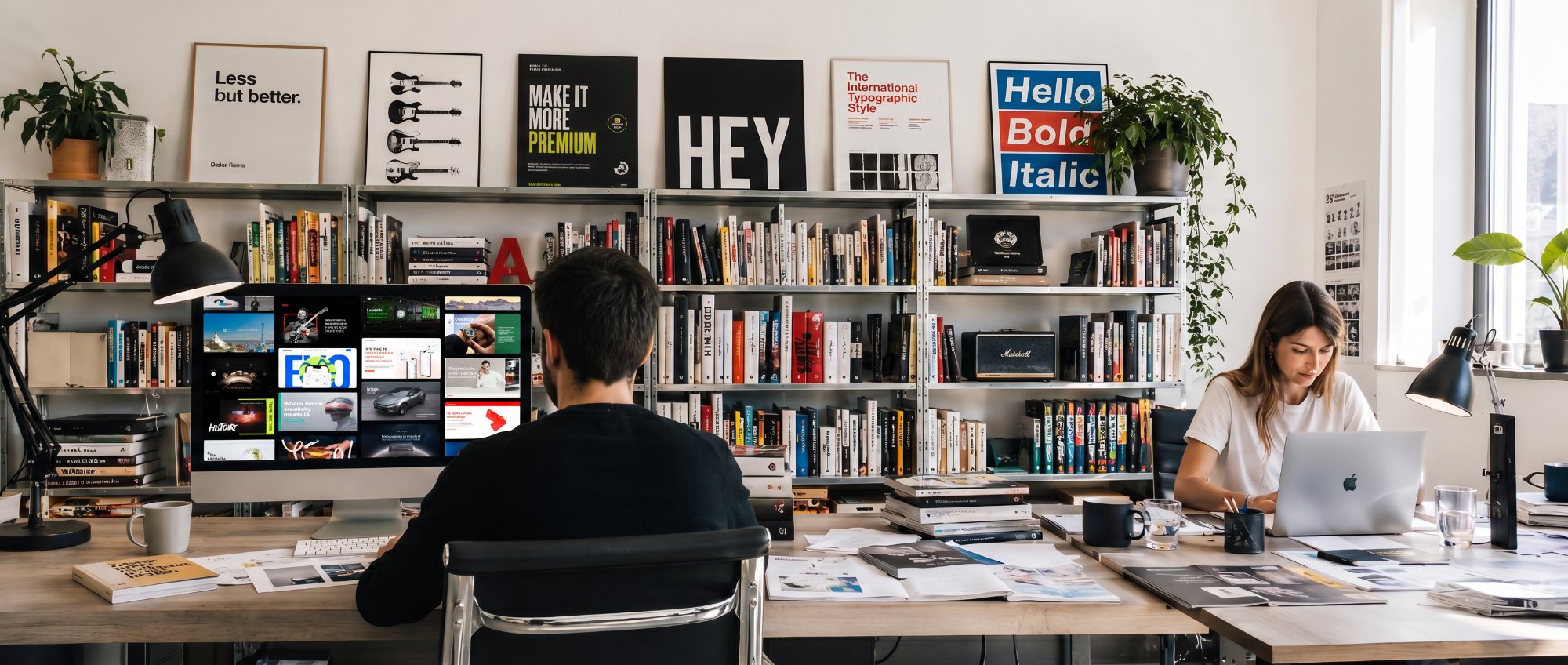 Dentro del estudio Deckhaus